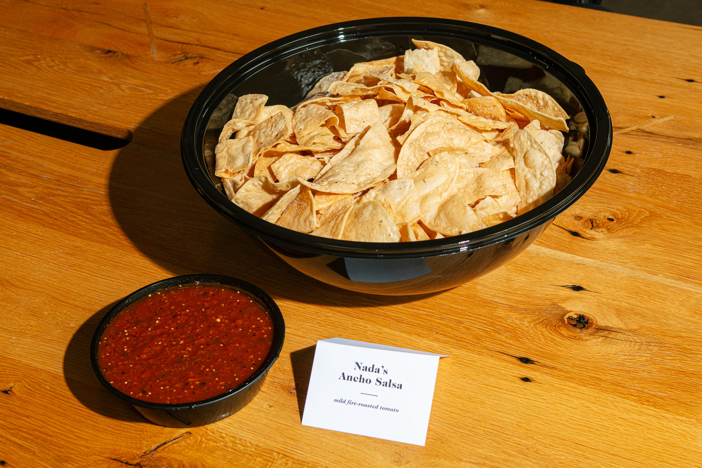 Nada's Ancho Salsa and Chips | 24 oz.