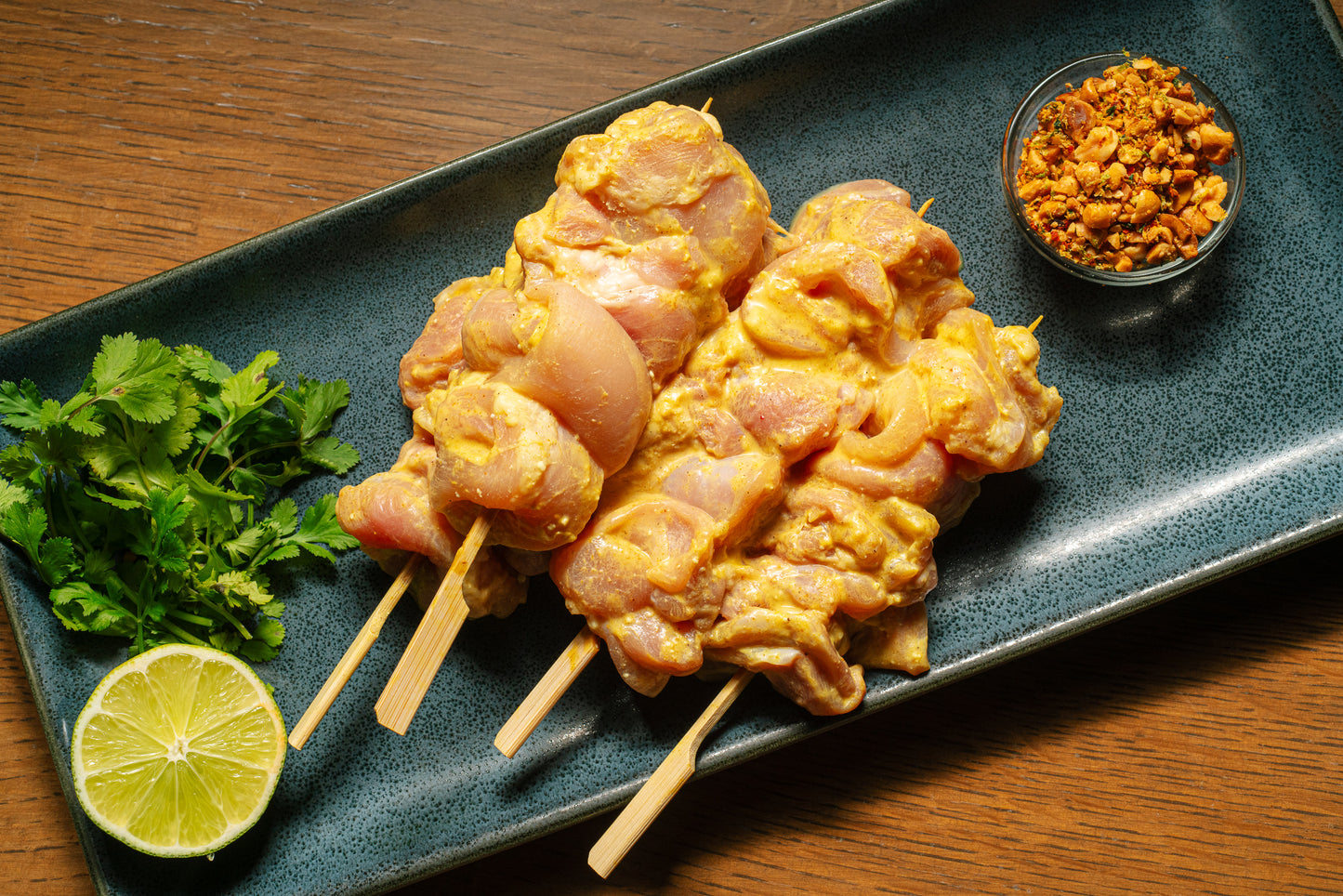 Coconut Curry Chicken Skewers (6 x 4oz)