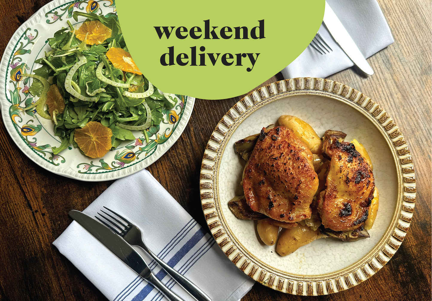 Sotto's Sasso Chicken Thighs | Serves 2