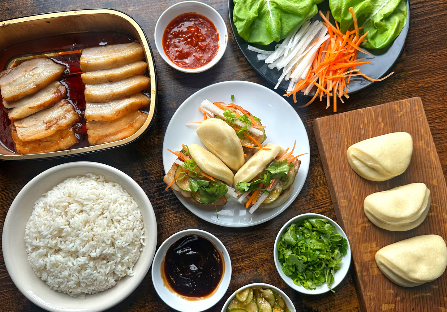 Pork Bao Buns Meal | Serves 2