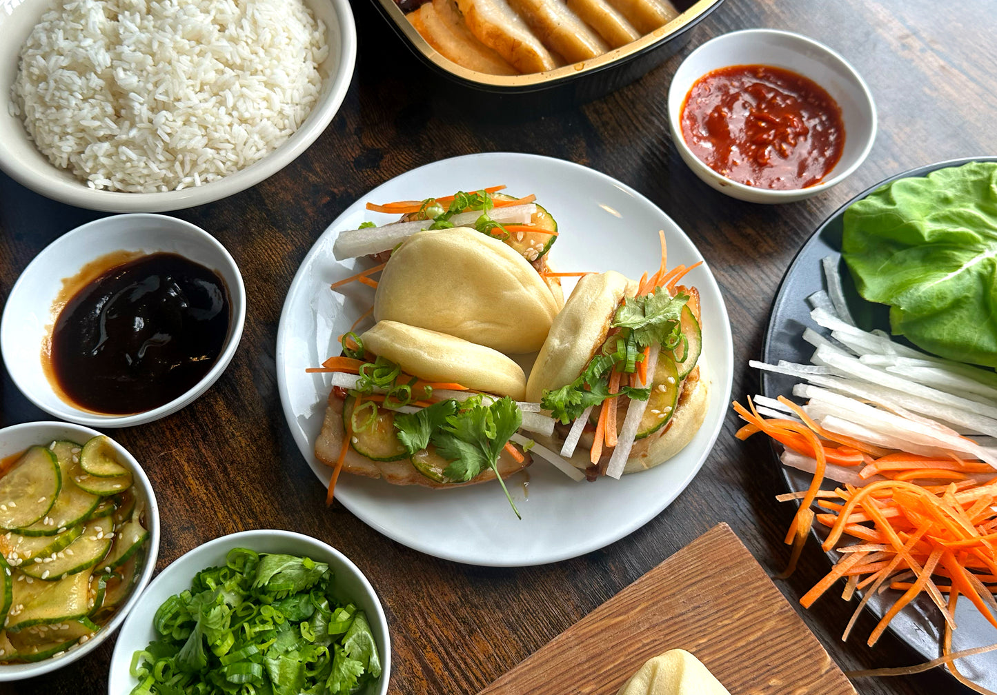 Pork Bao Buns Meal | Serves 2