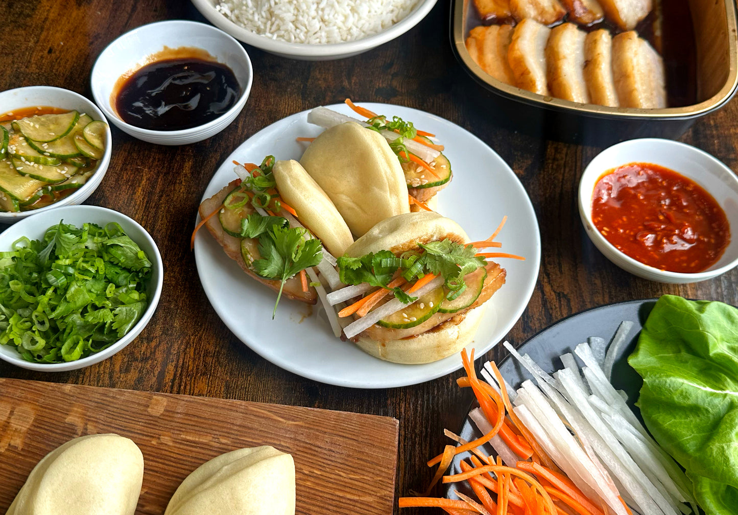 Pork Bao Buns Meal | Serves 2