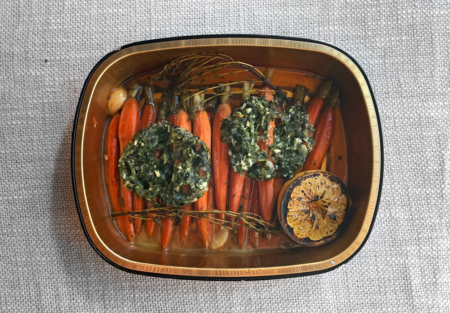 Maple-Glazed Roasted Heirloom Carrots | Serves 4