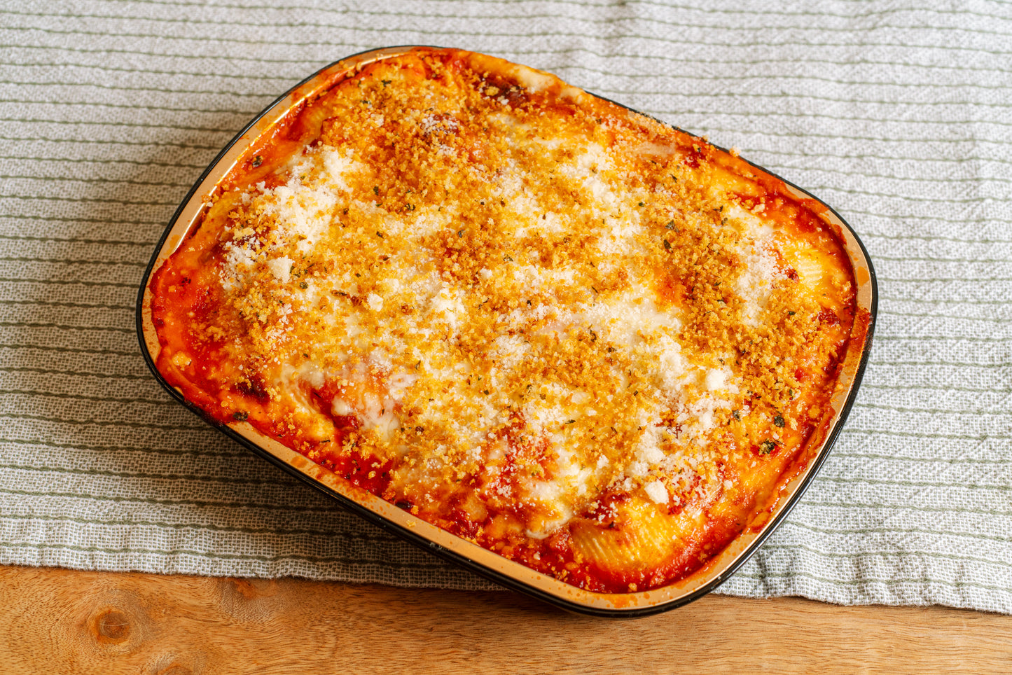 Tuffy Russo's Vegetarian Ricotta Stuffed Shells | Serves 4