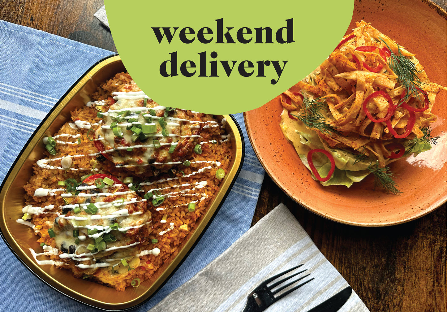 Southwest Chicken Stuffed Peppers Meal | Serves 2