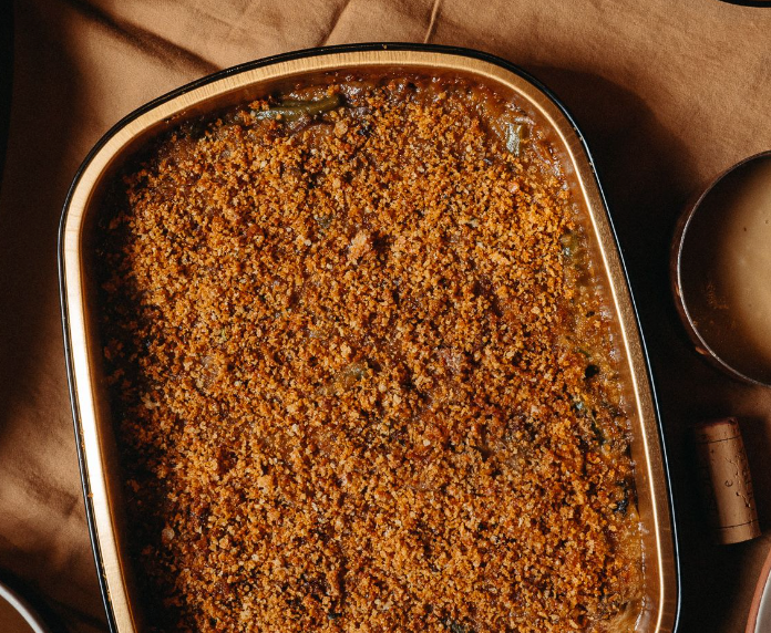 Luxe Green Bean Casserole | For 6 (Thanksgiving)