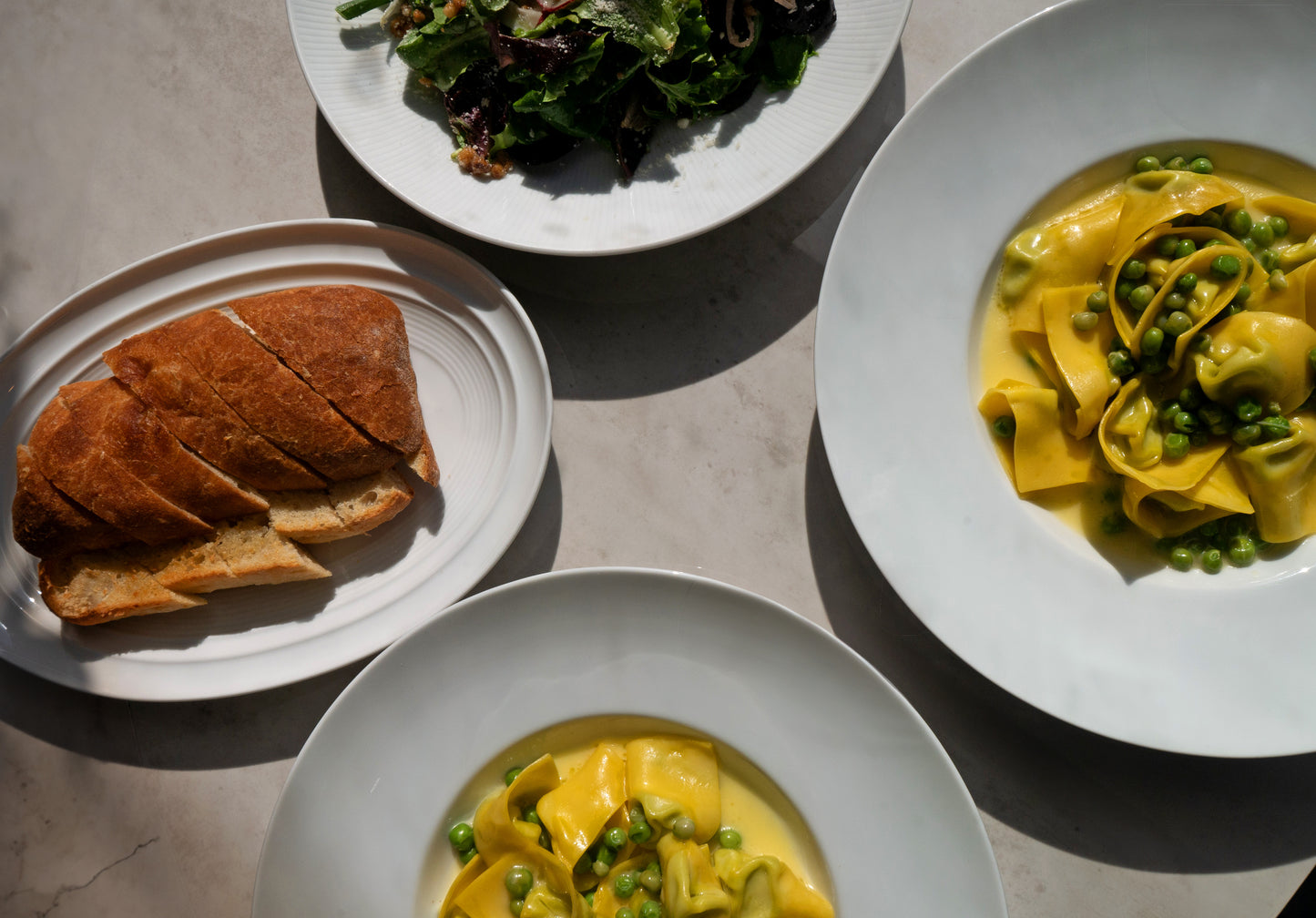 Boca's Spring Pea Cappellacci Meal | Serves 2