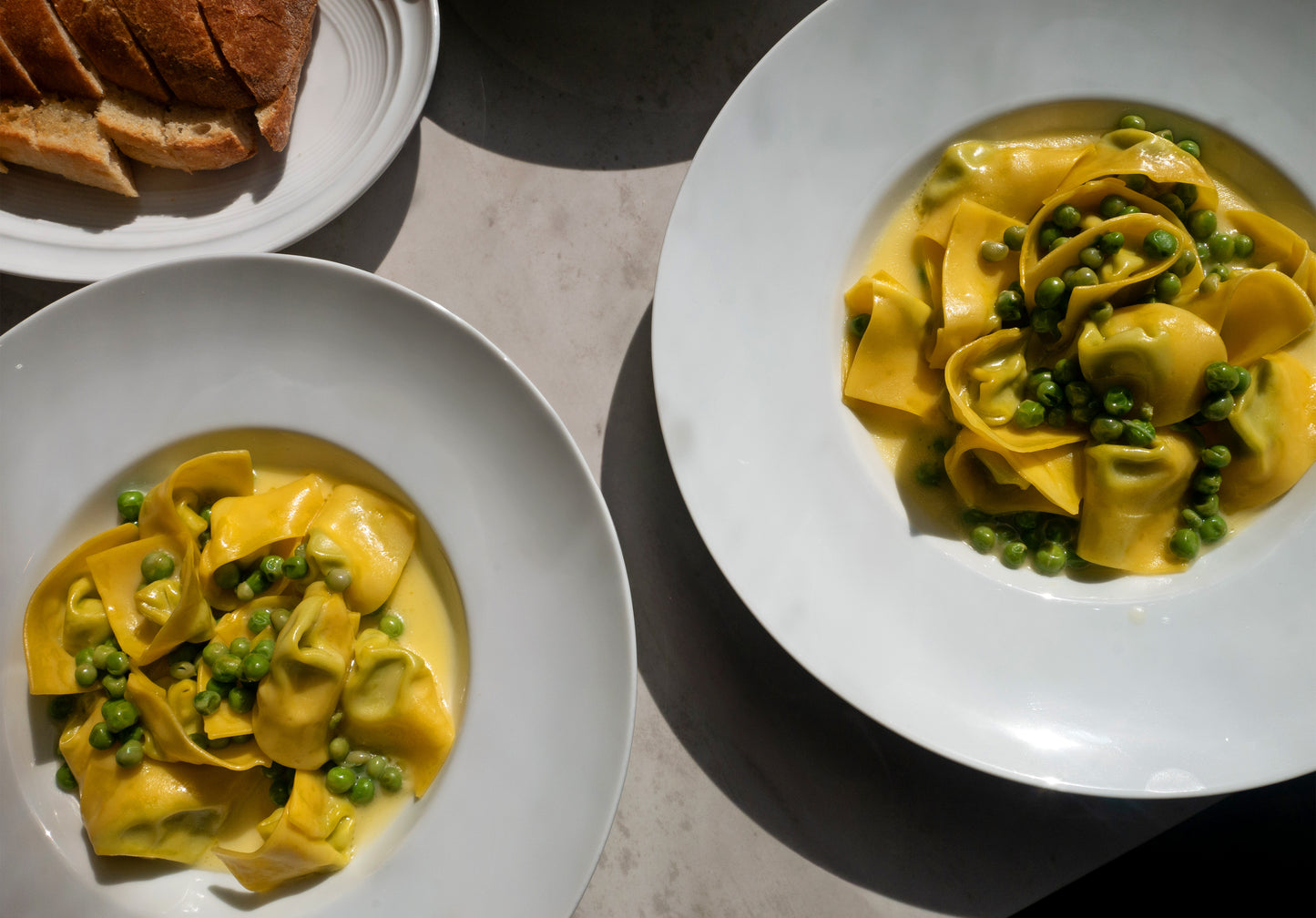 Boca's Spring Pea Cappellacci Meal | Serves 2