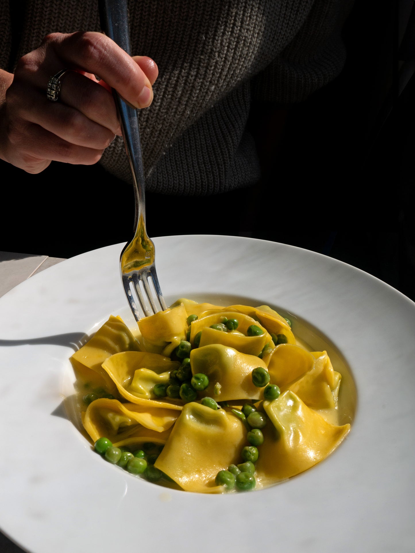 Boca's Spring Pea Cappellacci Meal | Serves 2