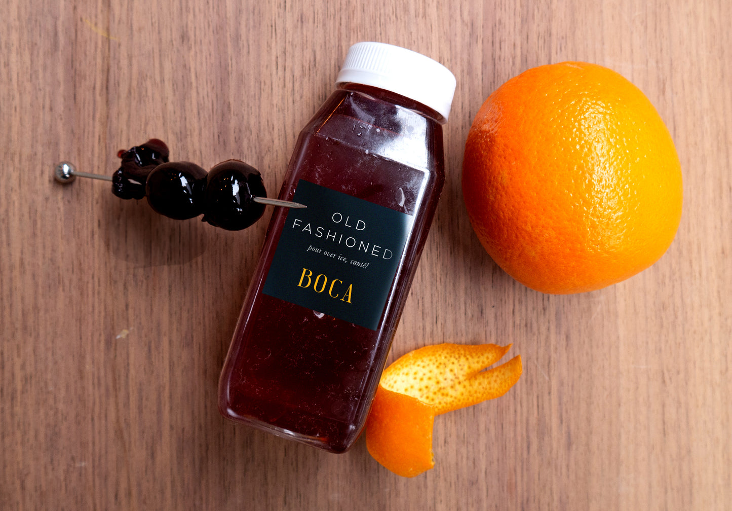 Boca's Bottled Old Fashioned | Serves 2 | 8 oz (Ohio Only)