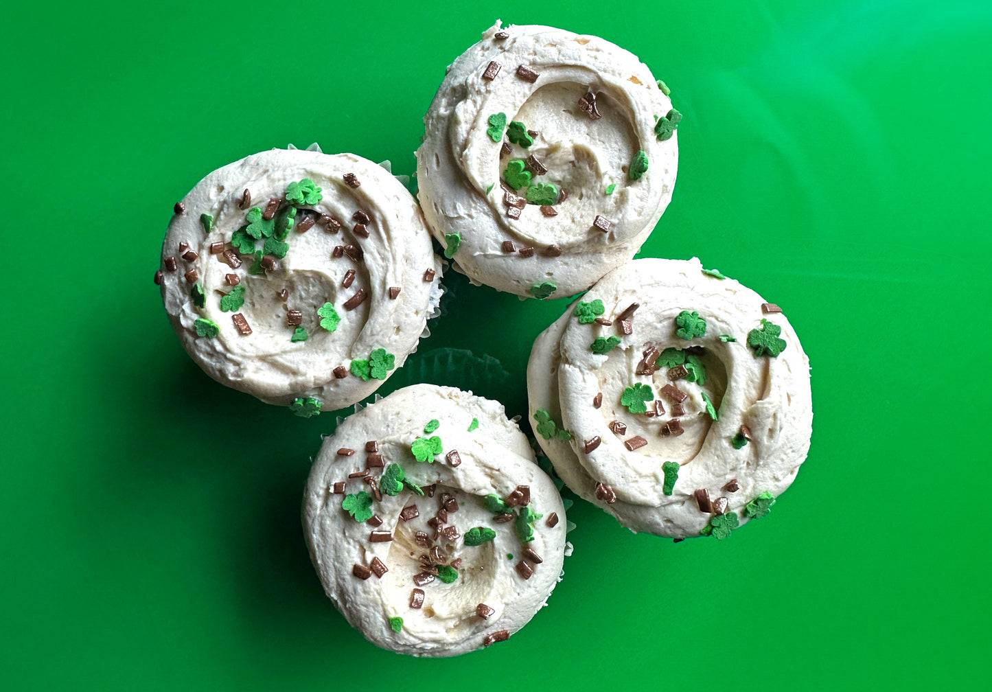 Chocolate Olive Oil & Peanut Butter Cupcakes | 4 pc.