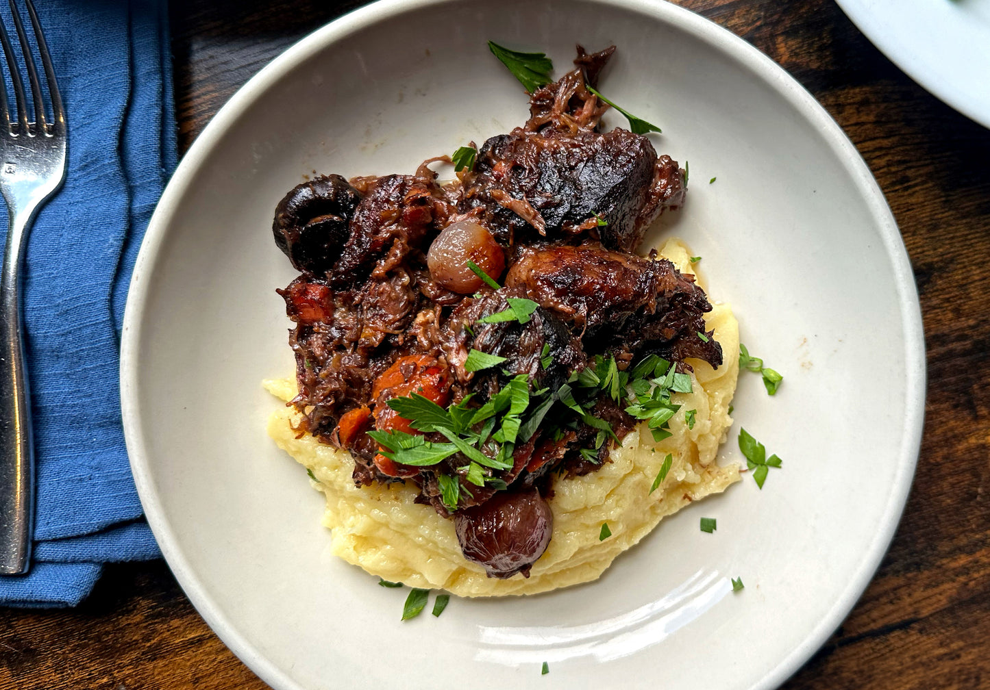 Beef Bourguignon Entree  | Serves 2 (HM)