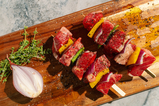 Prime NY Strip Kabobs (2 Skewers x 4oz)