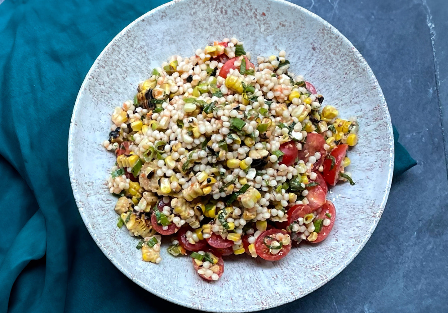 Tomato & Couscous Salad | Serves 4-6
