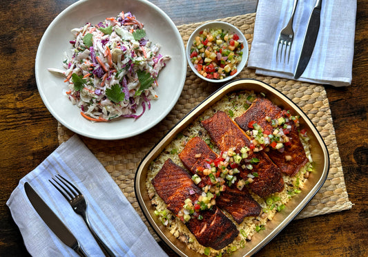Blackened "Vacation" Salmon | Serves 4
