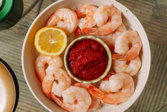 Pacific Coast Ruby Shrimp Cocktail | Dozen