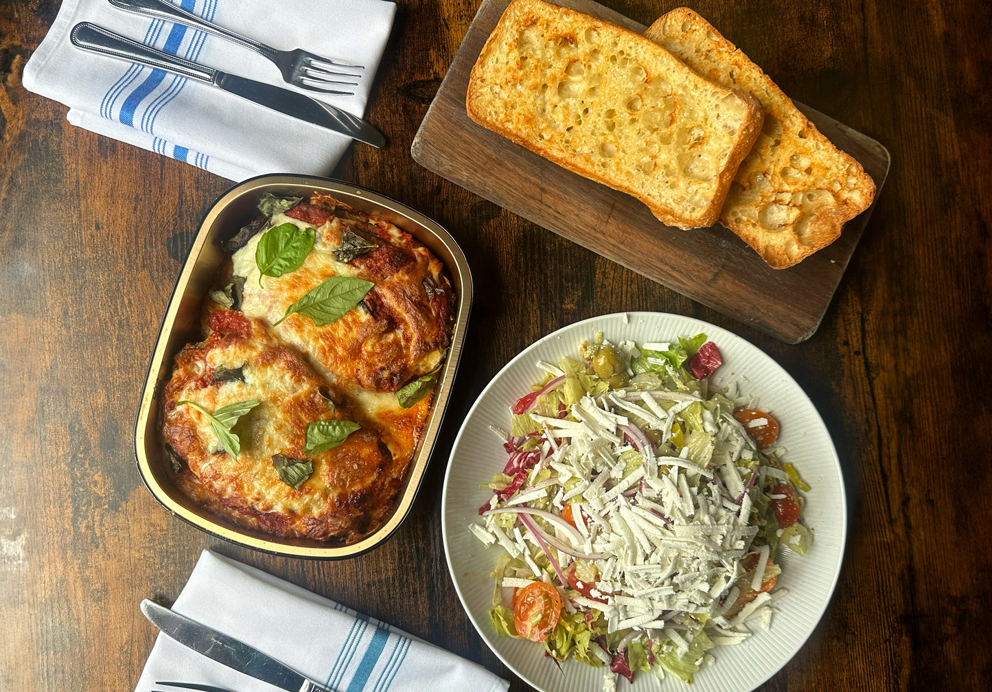 Eggplant Parmigiana Meal | Serves 2