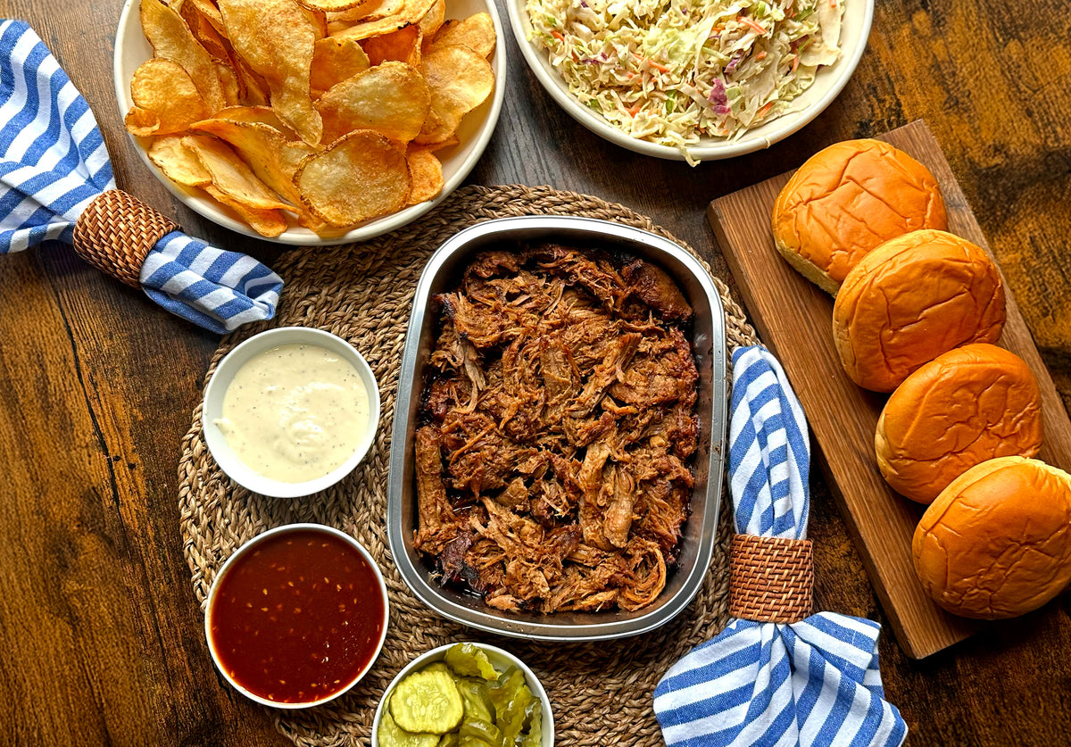BBQ Pulled Pork Sandwiches | Serves 4