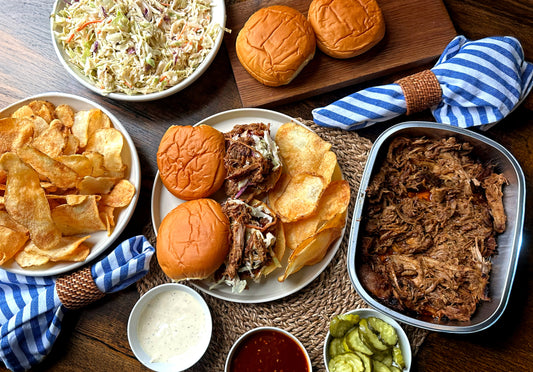BBQ Pulled Pork Sandwiches | Serves 4
