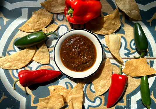 Nada's Ancho Salsa and Chips | 16 oz.