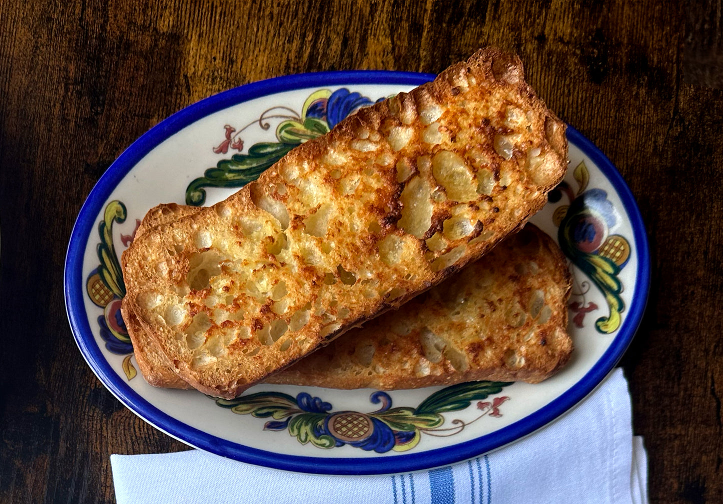 Sixteen Bricks Garlic Bread | One Loaf