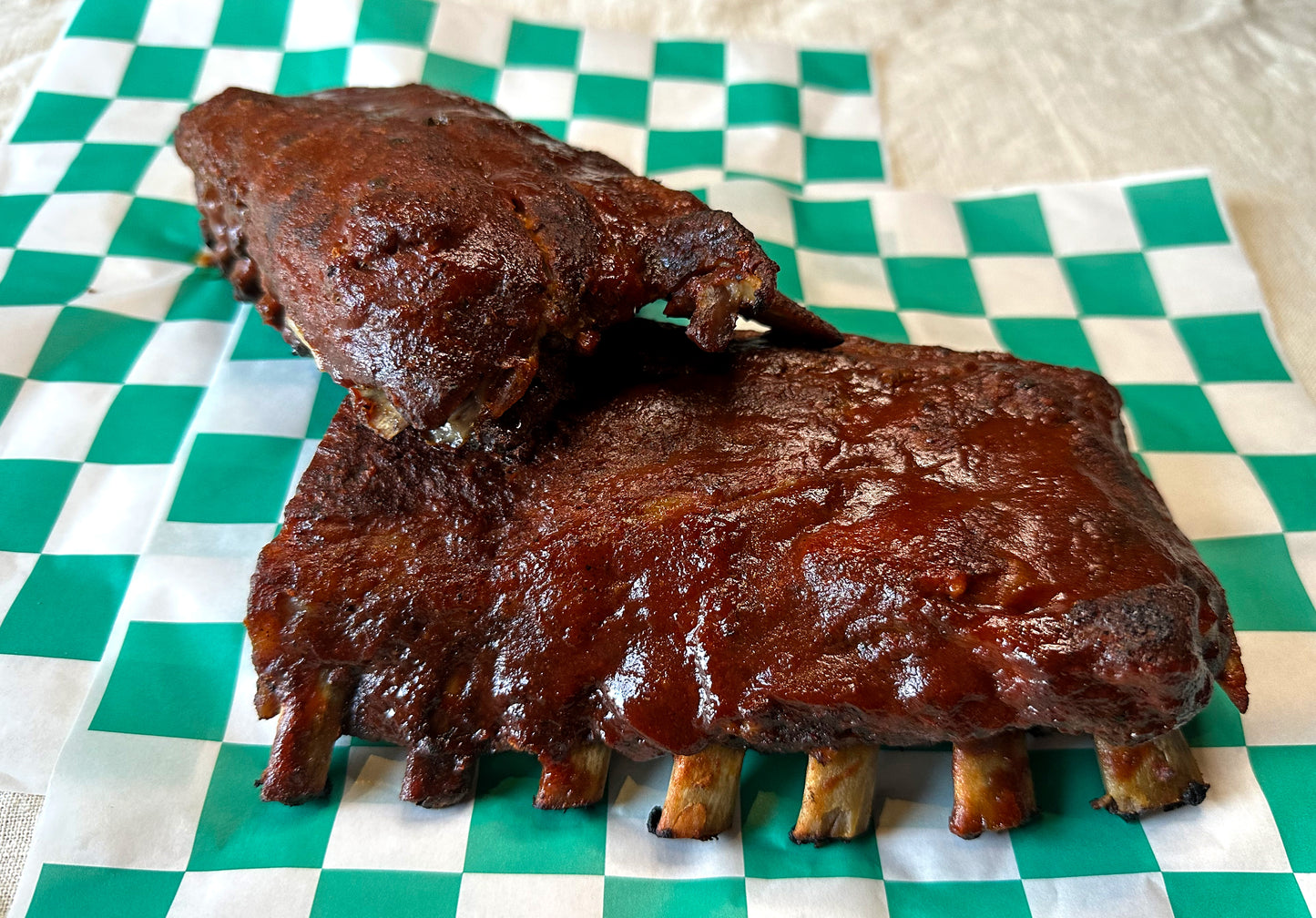 Kansas-Style BBQ Ribs | One Rack