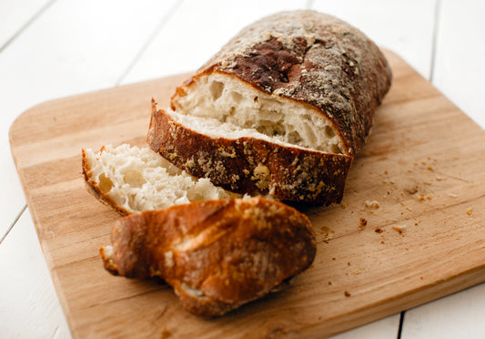 Sixteen Bricks Garlic Bread | One Loaf
