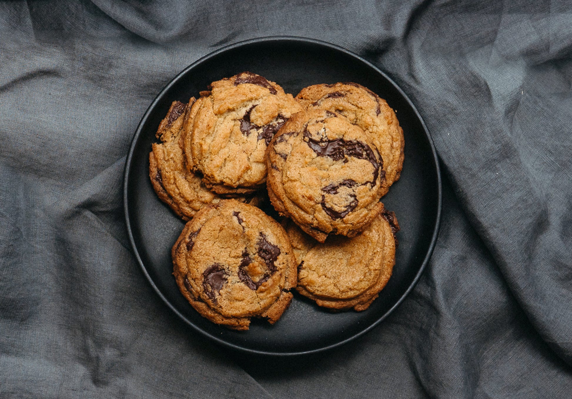 Browned Butter cast Iron Chocolate Chip Cookie