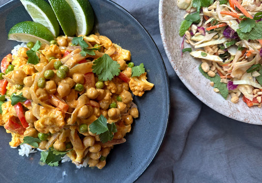 Chickpea and Vegetable Curry Meal | Serves  4