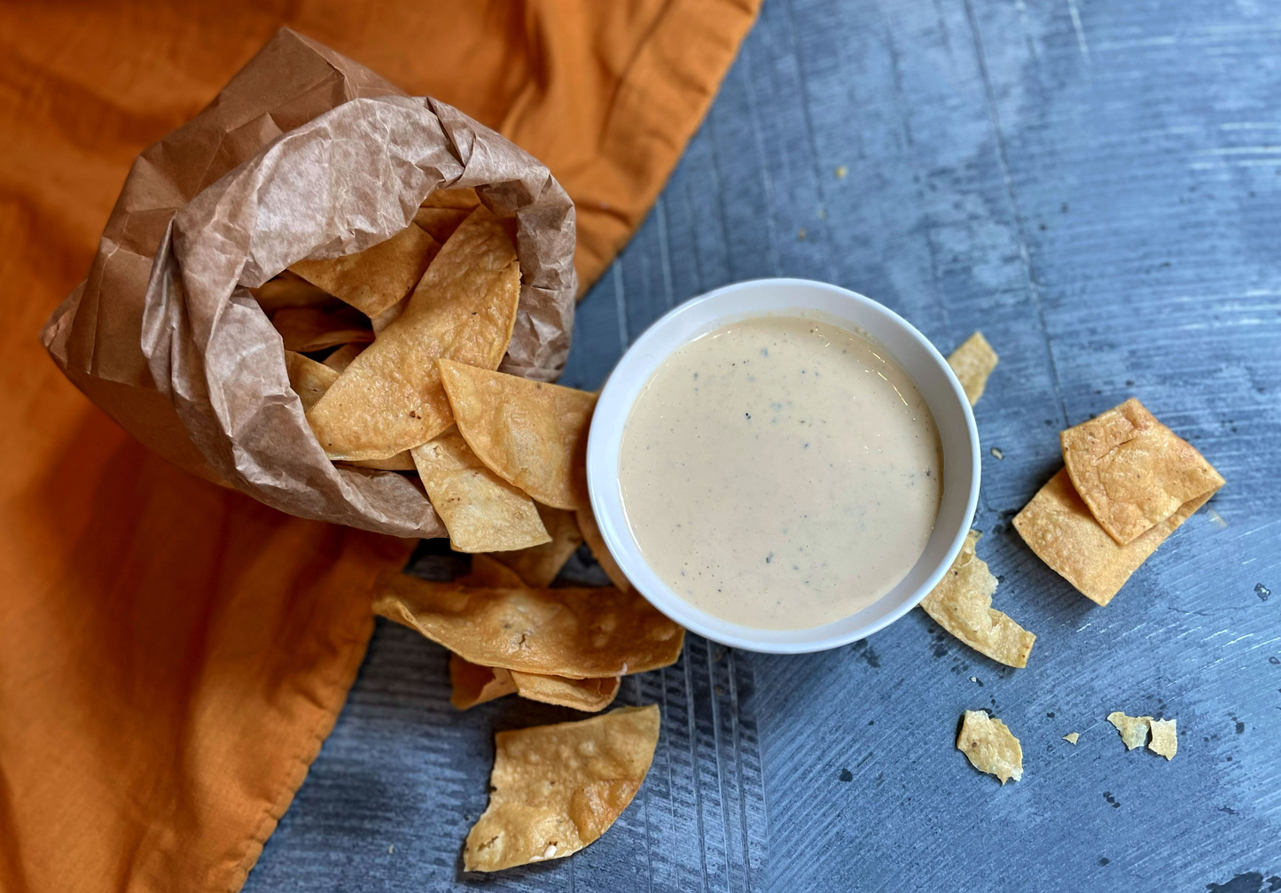Nada's Queso & Chips | Appetizer for 4